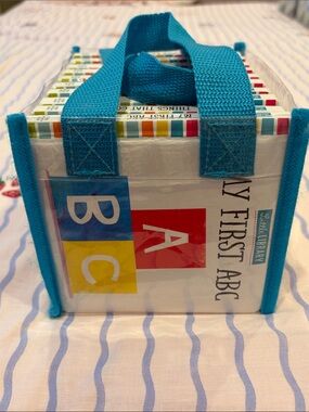 My First ABC Board Book Set with Carry Case 🐷🔤🦋📚🍎
